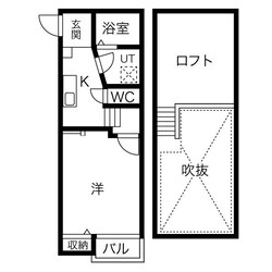 Creo中村公園伍番館の物件間取画像